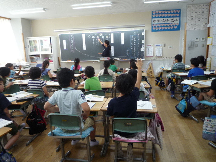 6年生は「きつねの窓」というファンタジー作品の読みで「窓にはどんなものが映るのだろうか」を学習問題にしました。